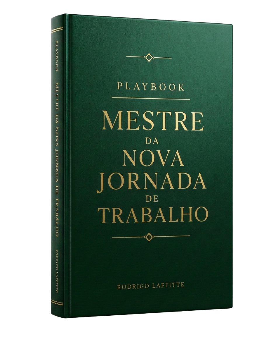 Capa do Playbook Mestre da Nova Jornada de Trabalho